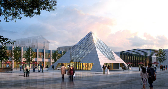 吴江金字塔网架